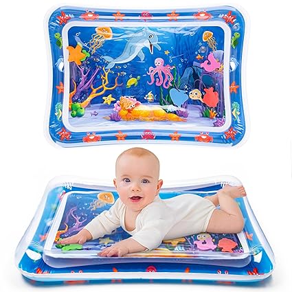 Baby Water Mat Toys Tummy Time Leakproof Water Mat